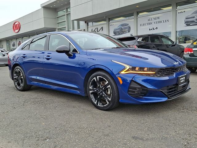 Sapphire Blue 2022 Kia K5 GT-Line FWD Sedan Front-Wheel Drive 8-Speed Automatic