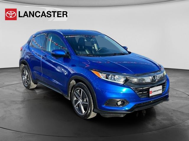 Blue 2021 Honda HR-V EX-L FWD SUV / Crossover Front-Wheel Drive Continuously Variable Transmission
