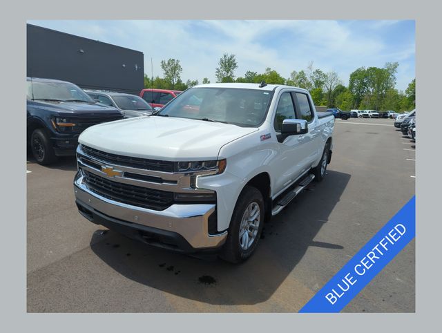 Summit White 2021 Chevrolet Silverado 1500 Pickup Truck Four-Wheel Drive 8-Speed Automatic