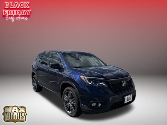 Used 2021 Honda Passport EX-L with VIN 5FNYF8H50MB011636 for sale in Kansas City