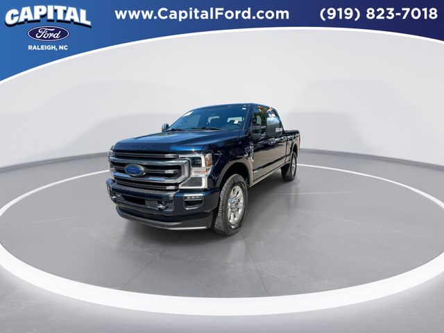 Used 2022 Blue Ford Platinum image 4