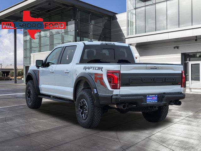 2025 Space White Metallic Ford F-150 Raptor 4X4 Truck