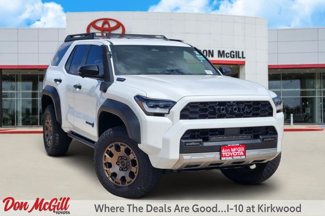 2025 Toyota 4Runner i-FORCE MAX Hybrid Trailhunter White at Toyota of Victoria