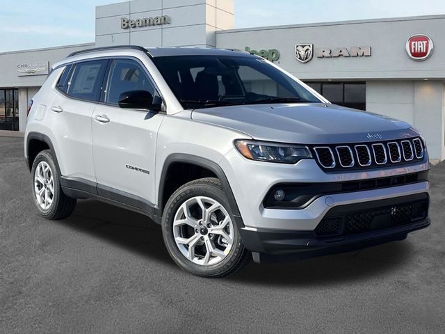 Silver Zynith Metallic Clearcoat 2026 Jeep Compass SUV / Crossover Four-Wheel Drive 8-Speed Automatic