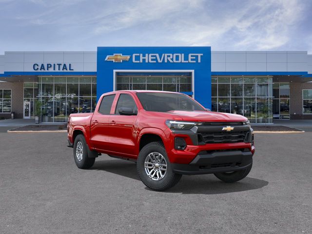 Radiant Red Tintcoat 2026 Chevrolet Colorado LT Crew Cab 4WD Pickup Truck Four-Wheel Drive 8-Speed Automatic