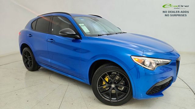 Misano Blue Metallic 2020 Alfa Romeo Stelvio Ti AWD SUV / Crossover All-Wheel Drive 8-Speed Automatic