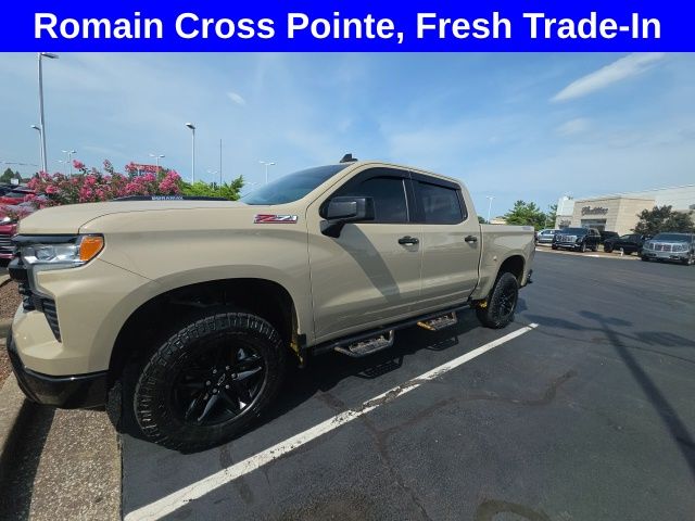 Sand Dune Metallic 2022 Chevrolet Silverado 1500 Pickup Truck Four-Wheel Drive Automatic