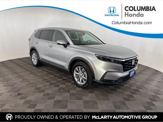 Solar Silver Metallic 2025 Honda CR-V EX-L AWD SUV / Crossover All-Wheel Drive Continuously Variable Transmission