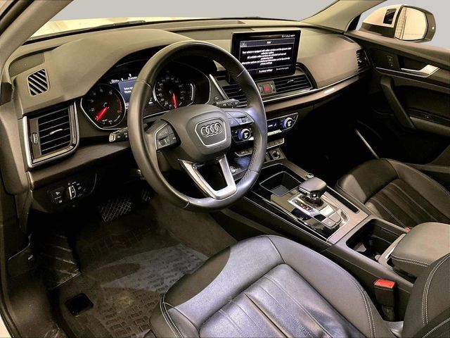 2022 Audi Q5 45 S line Premium White at Sutliff Volkswagen