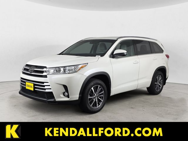 White (Blizzard Pearl) 2018 Toyota Highlander SUV / Crossover All-Wheel Drive 8-Speed Automatic