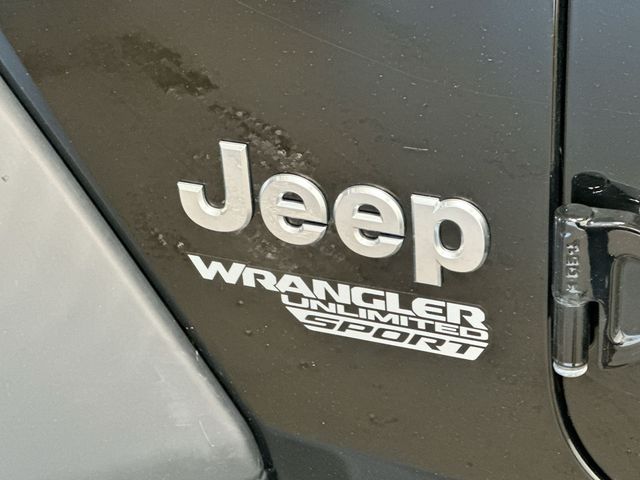 2020 Jeep Wrangler Unlimited Sport S Black at Klick Lewis Buick Chevrolet