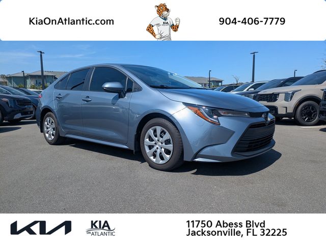 Celestite 2025 Toyota Corolla LE FWD Sedan Front-Wheel Drive Continuously Variable Transmission