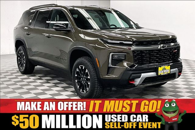 Harvest Bronze Metallic 2024 Chevrolet Traverse SUV / Crossover Four-Wheel Drive 8-Speed Automatic