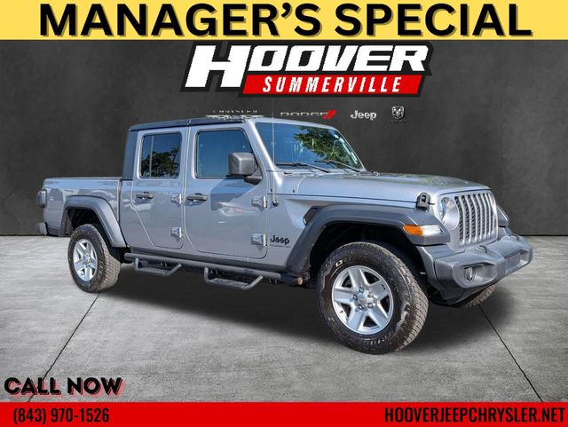 Billet Silver Metallic Clearcoat 2020 Jeep Gladiator Pickup Truck Four-Wheel Drive 8-Speed Automatic