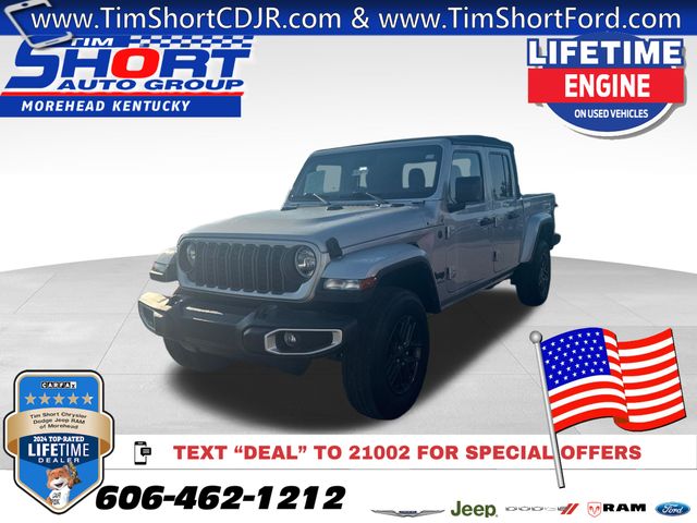 2024 Jeep Gladiator Plata (Silver Zynith Clearcoat) Camioneta Todo terreno 6 velocidades Manual