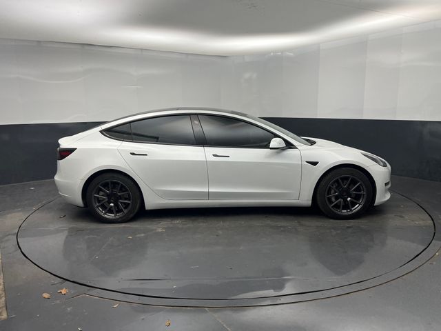 2021 Pearl White Multi-Coat Tesla Model 3 Standard Range Plus RWD Sedan