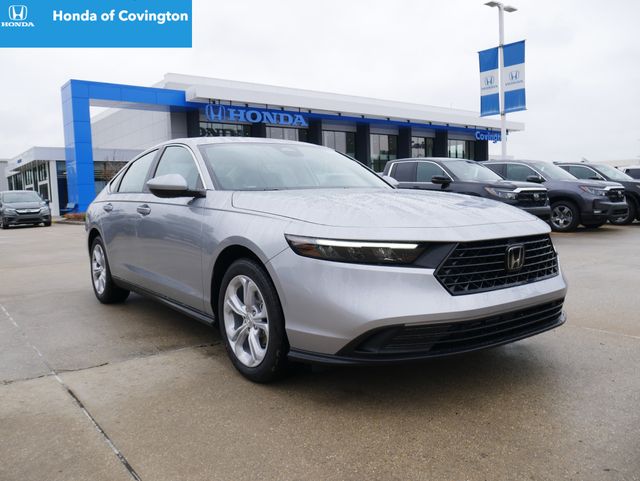 Silver 2026 Honda Accord Sedan Front-Wheel Drive Continuously Variable Transmission