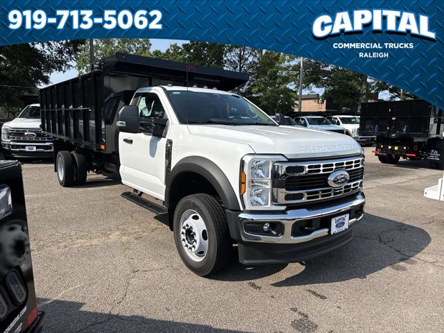New 2026 White Ford 16FT DUMP image 2