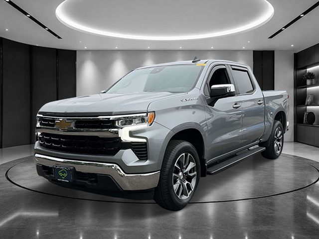 Sterling Gray Metallic 2023 Chevrolet Silverado 1500 Pickup Truck Four-Wheel Drive 8-Speed Automatic