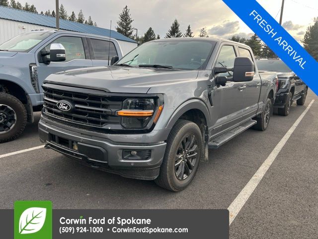 Carbonized Gray Metallic 2024 Ford F-150 Pickup Truck Four-Wheel Drive Automatic
