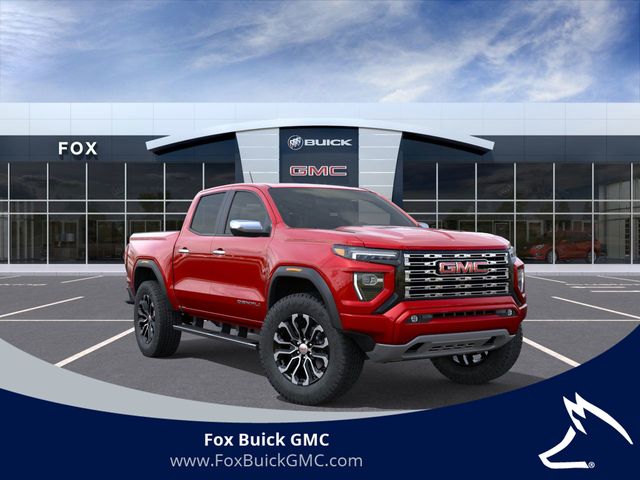 Volcanic Red Tintcoat 2026 GMC Canyon Denali Crew Cab 4WD Pickup Truck Four-Wheel Drive 8-Speed Automatic