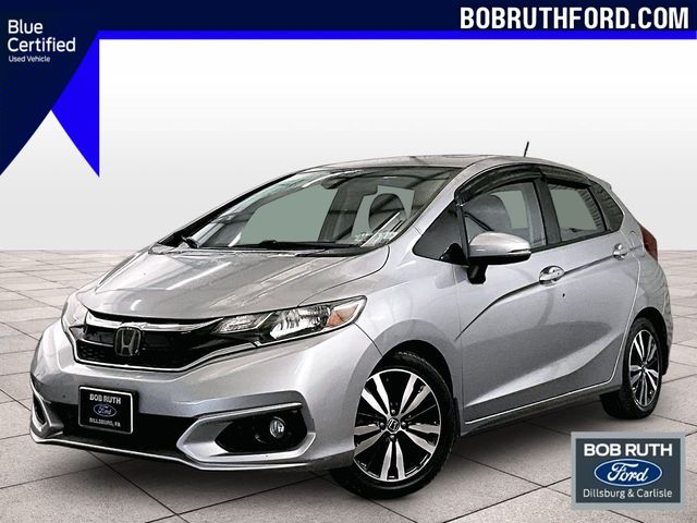 Lunar Silver Metallic 2018 Honda Fit Hatchback Front-Wheel Drive Continuously Variable Transmission