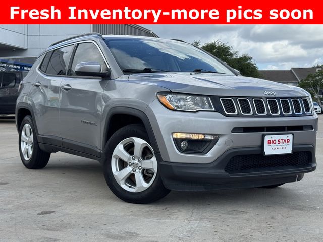 2020 Jeep Compass Latitude Silver at Texan Dodge Chrysler Jeep Ram