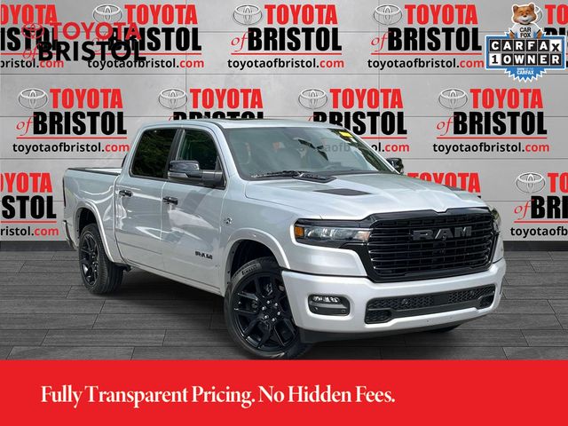 Silver Zynith 2026 RAM 1500 Pickup Truck Four-Wheel Drive 8-Speed Automatic