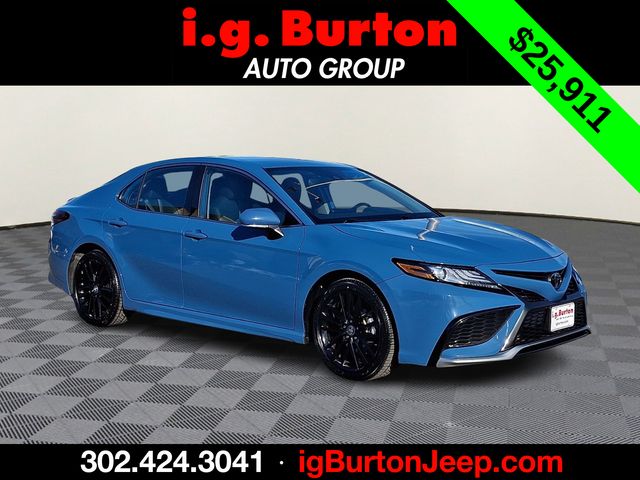 Blue 2024 Toyota Camry XSE FWD Sedan Front-Wheel Drive 8-Speed Automatic