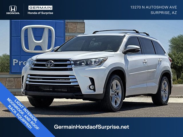 White (Blizzard Pearl) 2019 Toyota Highlander Limited FWD SUV / Crossover Front-Wheel Drive 8-Speed Automatic