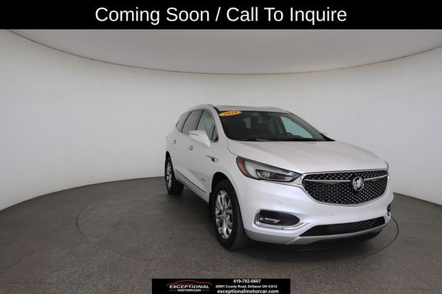 White Frost Tricoat 2018 Buick Enclave SUV / Crossover Four-Wheel Drive 9-Speed Automatic