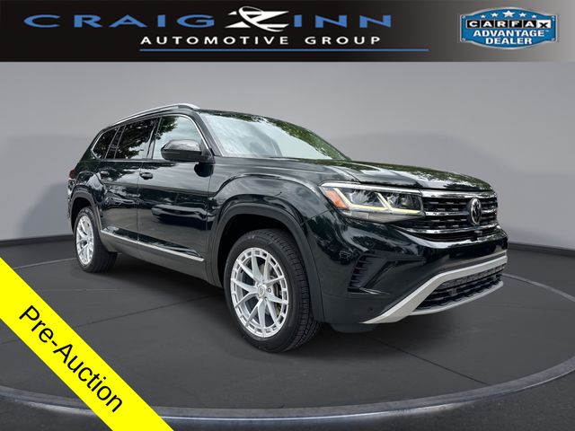 Green 2021 Volkswagen Atlas SUV / Crossover All-Wheel Drive 8-Speed Automatic