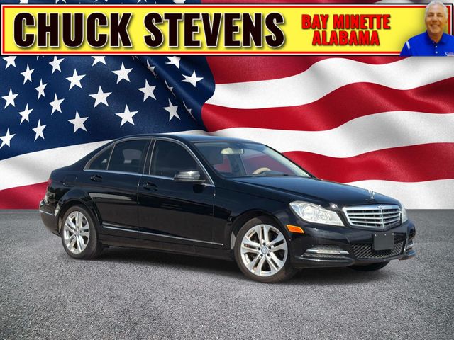 Black 2014 Mercedes-Benz C-Class Sedan  7-Speed Automatic