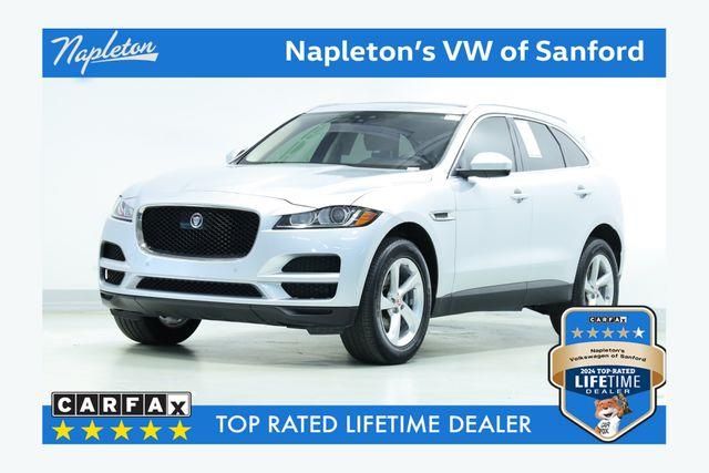 Silver 2020 Jaguar F-PACE SUV / Crossover All-Wheel Drive 8-Speed Automatic