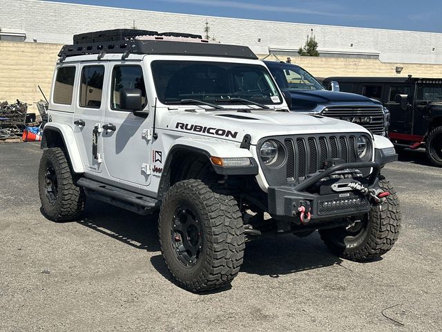 Bright White Clearcoat 2018 Jeep Wrangler Unlimited Rubicon 4WD SUV / Crossover Four-Wheel Drive 6-Speed Manual