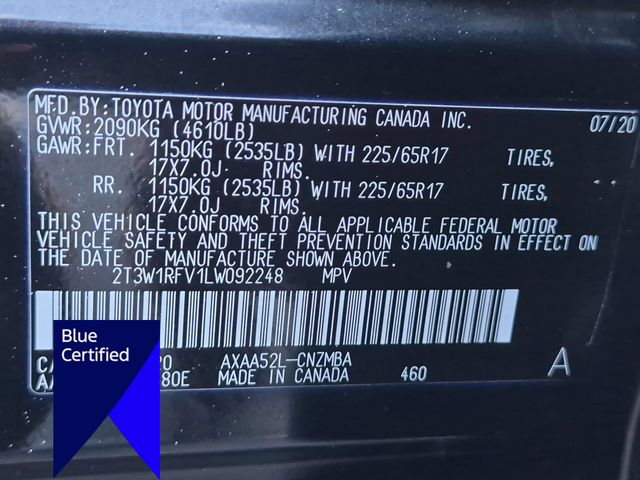 Used 2020 Black Toyota XLE image 37