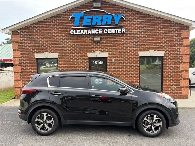Black Cherry Pearl 2021 Kia Sportage SUV / Crossover Front-Wheel Drive 6-Speed Automatic Overdrive