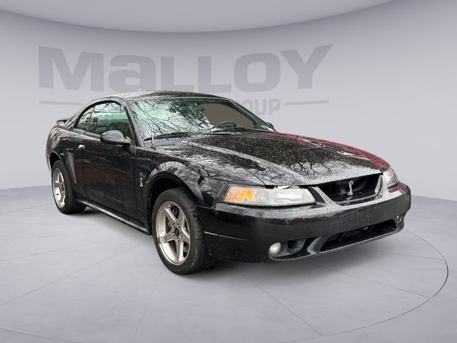 Black 2001 Ford Mustang SVT Cobra Fastback Coupe Rear-Wheel Drive 5-Speed Manual