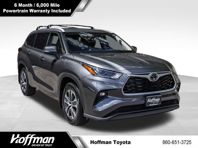 Magnetic Gray Metallic 2022 Toyota Highlander SUV / Crossover All-Wheel Drive 8-Speed Automatic