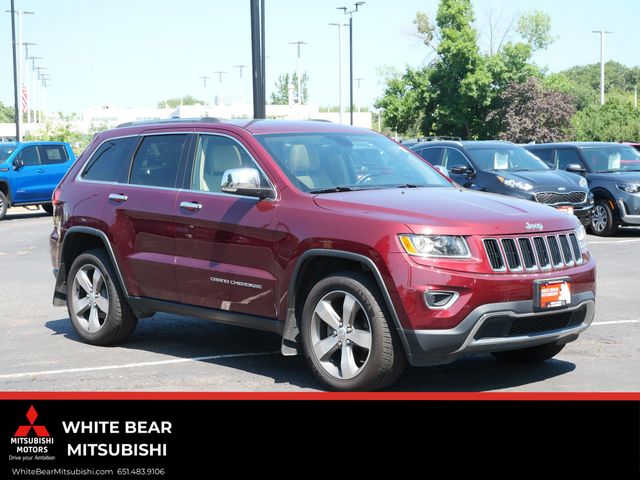 Velvet Red Pearlcoat 2016 Jeep Grand Cherokee SUV / Crossover Four-Wheel Drive 8-Speed Automatic