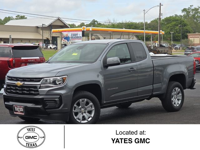 Gray (Satin Steel Metallic) 2022 Chevrolet Colorado LT Extended Cab RWD Pickup Truck 4X2 6-Speed Automatic