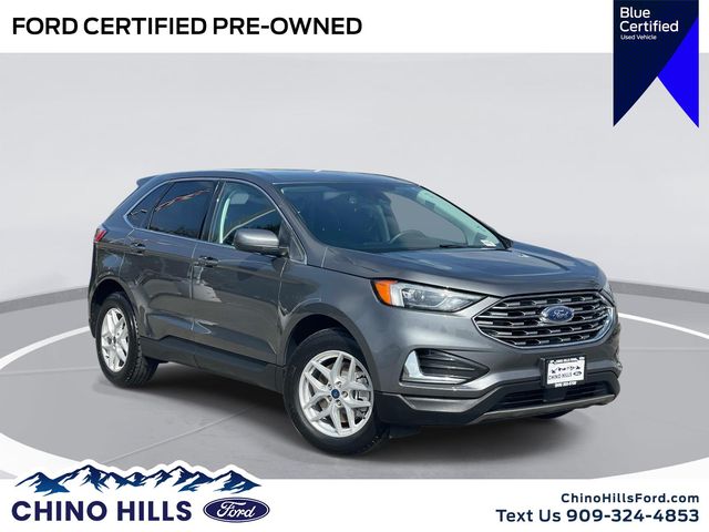Gray Metallic 2022 Ford Edge SEL AWD SUV / Crossover All-Wheel Drive 8-Speed Automatic