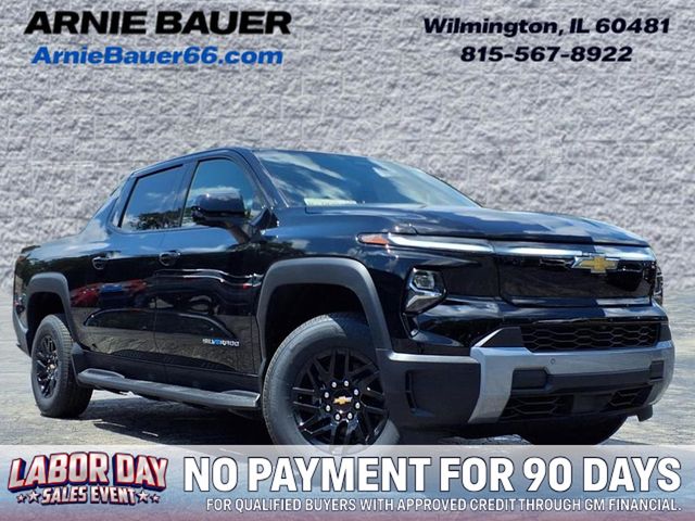 Black 2026 Chevrolet Silverado EV Pickup Truck All-Wheel Drive 1-Speed Automatic