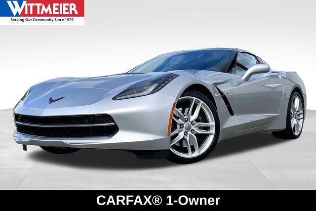 Blade Silver Metallic 2019 Chevrolet Corvette Stingray Z51 3LT Coupe RWD Coupe Rear-Wheel Drive 8-Speed Automatic