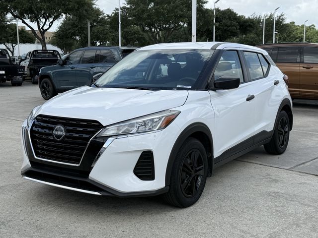 2024 Nissan Kicks S White at Bayway Chrysler Dodge Jeep Ram