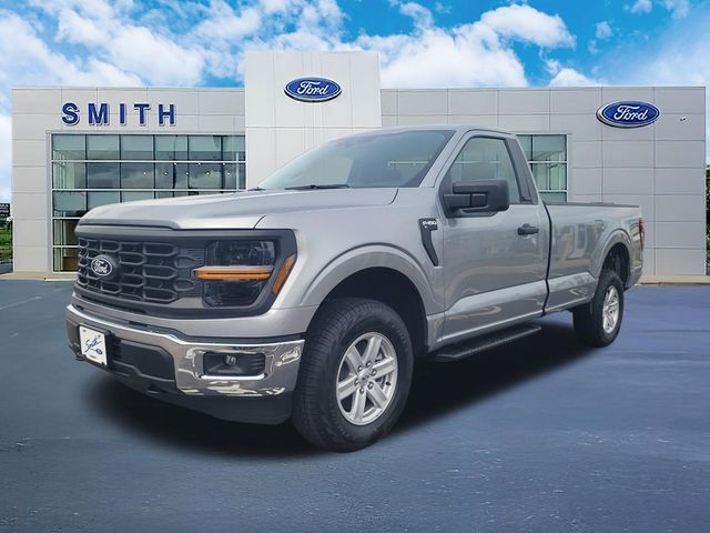 Iconic Silver Metallic 2026 Ford F-150 XL Regular Cab 4WD Pickup Truck Four-Wheel Drive Automatic