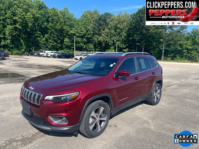 Velvet Red Pearlcoat 2020 Jeep Cherokee Limited 4WD SUV / Crossover Four-Wheel Drive 9-Speed Automatic