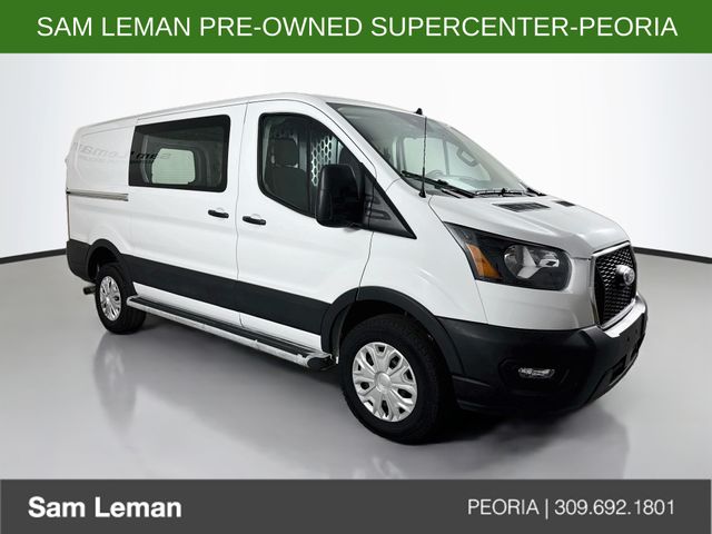 Oxford White 2025 Ford Transit Cargo Van Rear-Wheel Drive