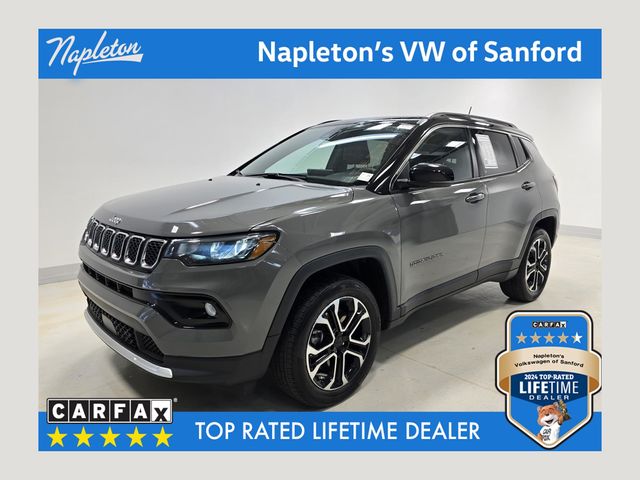 Sting-Gray Clearcoat 2023 Jeep Compass SUV / Crossover Four-Wheel Drive 8-Speed Automatic