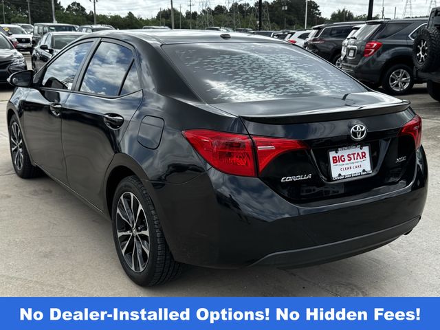 2019 Toyota Corolla XSE Black at Community Toyota